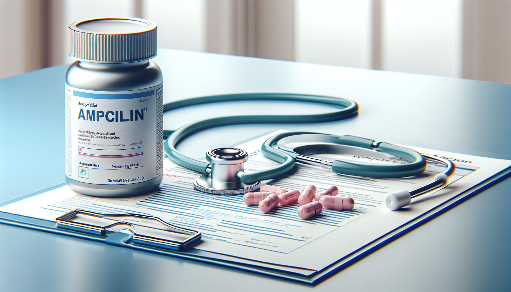 Immagine di una confezione di Ampicillina
